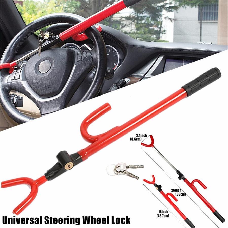 Anti Theft Steering Wheel Lock The Club Twin Hooks