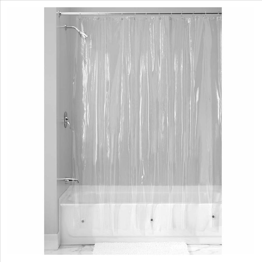 Clear Shower Curtain 72" x 72" Property Room