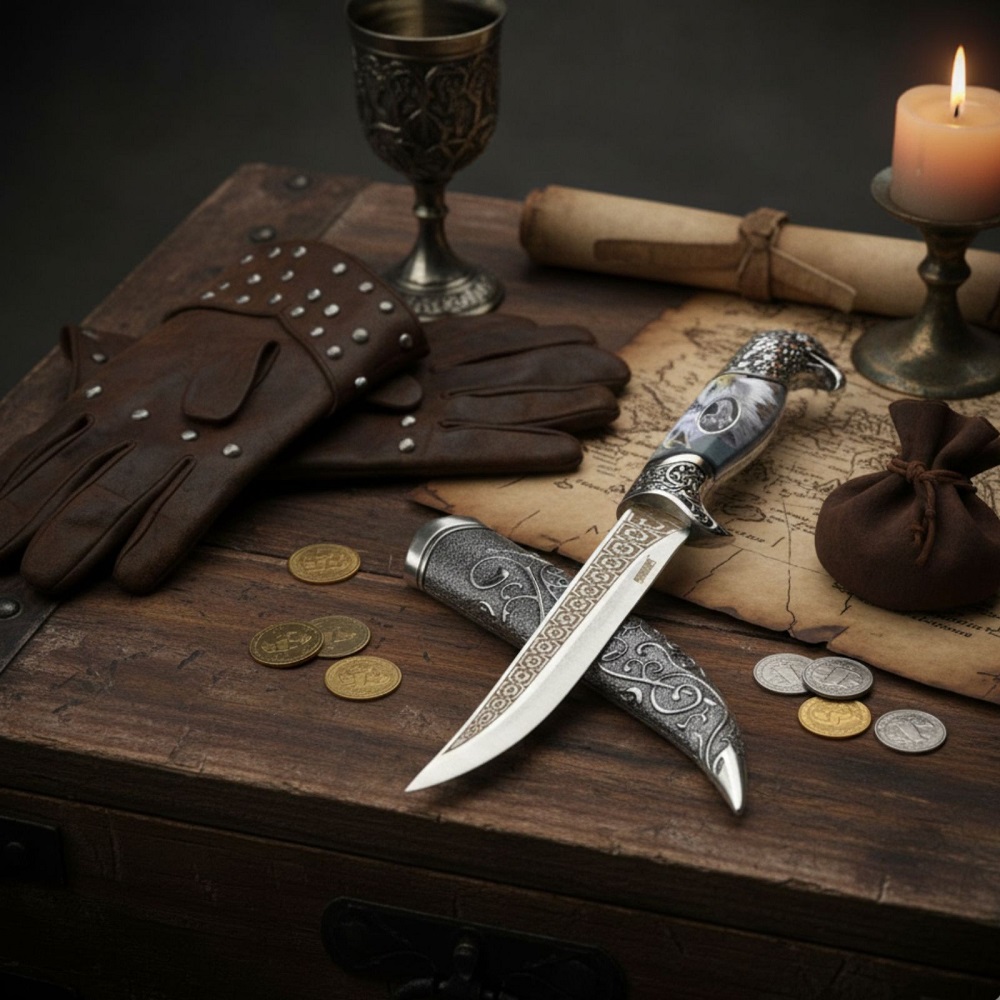 12" Eagle Fantasy Medieval Dagger