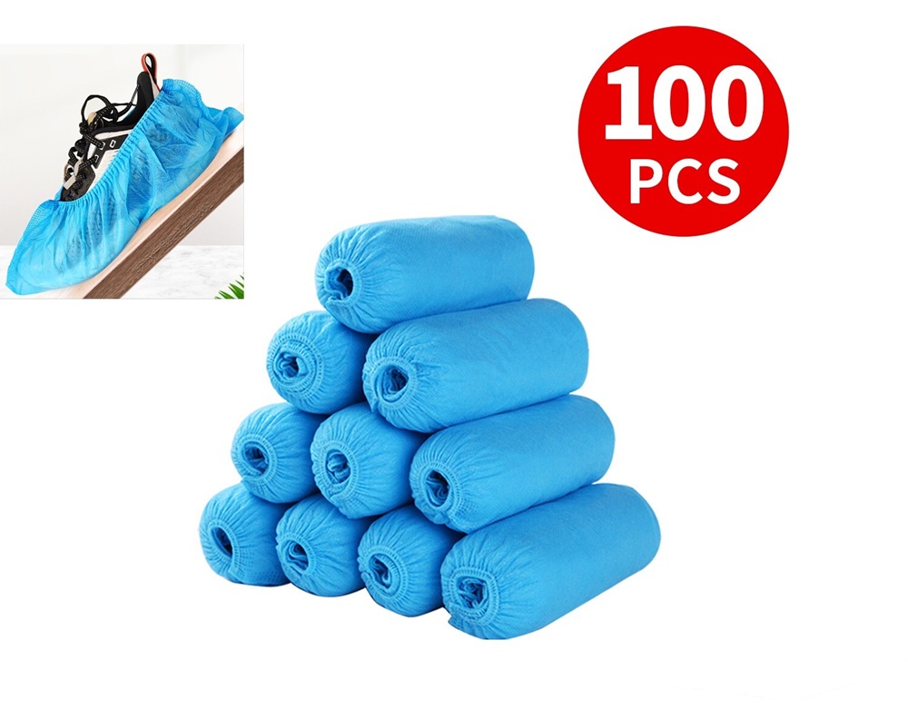 100 pc Disposable Shoe Covers