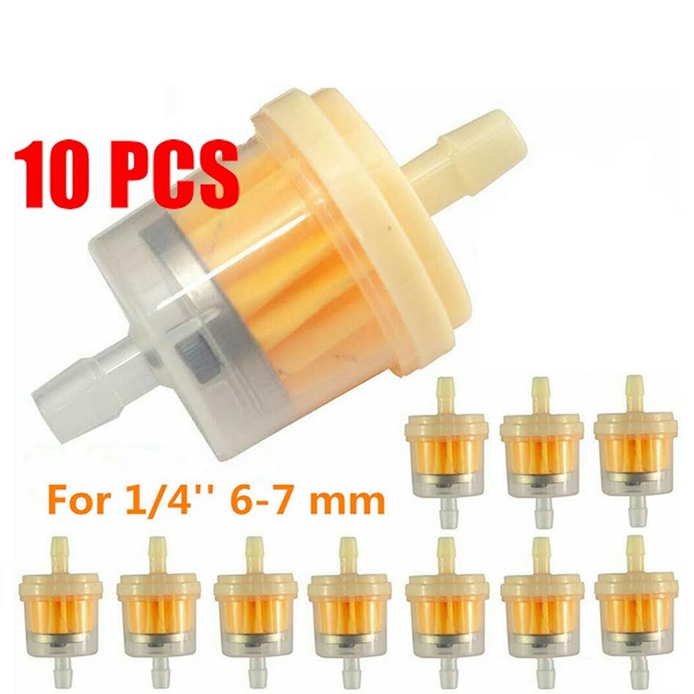 10 Pc Universal Small Engine Fuel Filters