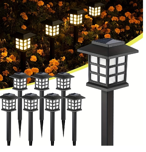 4 Piece Solar Garden Lights