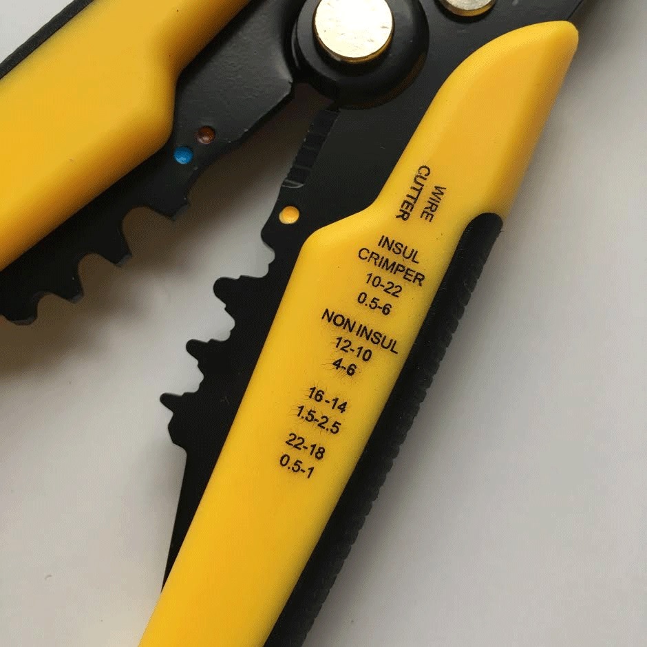 Self Adjusting Wire Cutter Crimper Property Room