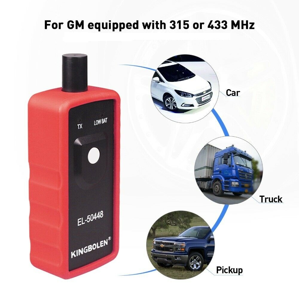 OBDResource TPMS Reset Tool For GM Chevrolet – Tire Pressure Monitor Sensor Relearn