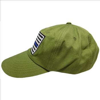 Police Thin Blue Line Olive Cap