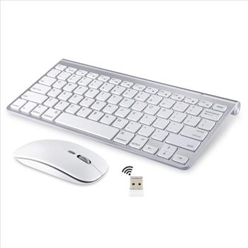 Wireless Keyboard / Mouse Combo Compatible with MacBook & Windows PC's