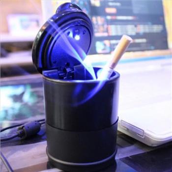 Portable Ashtray Blue LED Smokeless