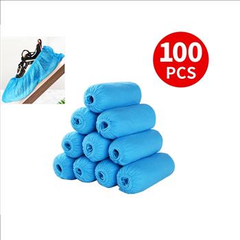 100 pc Disposable Shoe Covers