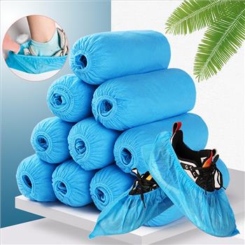 100 pc Disposable Shoe Covers