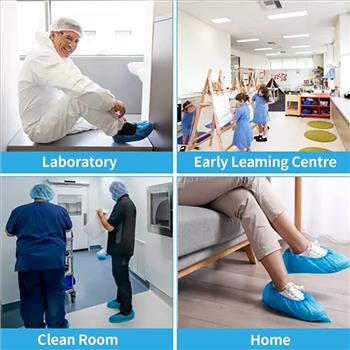 100 pc Disposable Shoe Covers