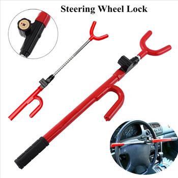 Anti Theft Steering Wheel Lock The Club Twin Hooks