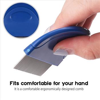 Pet Grooming Flea Comb for Cats & Dogs