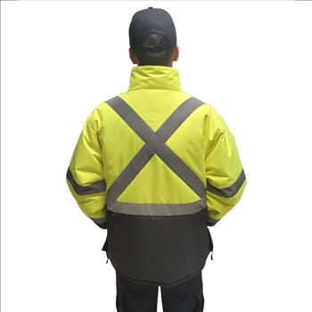 Reversible Police / Security Winter Jacket - XXL