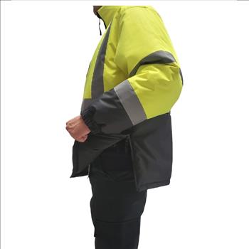 Reversible Police / Security Winter Jacket - XXL