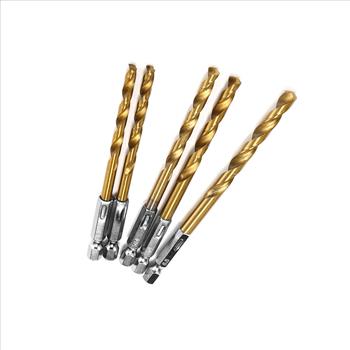 13 PC HSS Titanium Twist Drill Bit Set