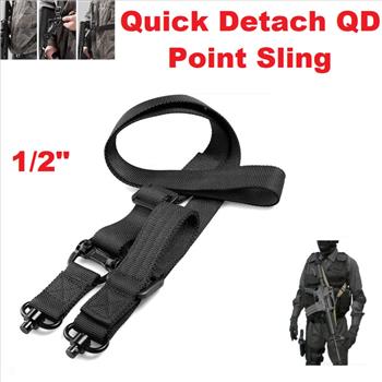 Tactical Adjust Quick Detach QD Rifle Sling