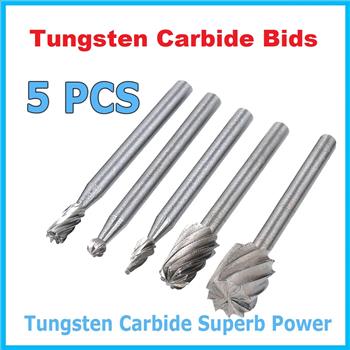 5pc Tungsten Carbide Cutting Burr Set