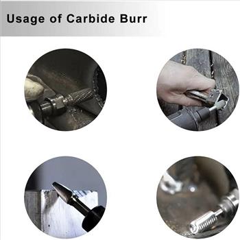 5pc Tungsten Carbide Cutting Burr Set