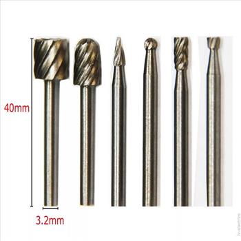 5pc Tungsten Carbide Cutting Burr Set