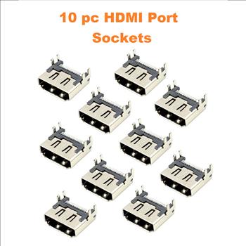 10 pc HDMI Port Socket Replacements for Play Station 4