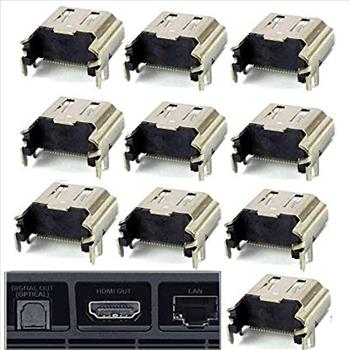 10 pc HDMI Port Socket Replacements for Play Station 4