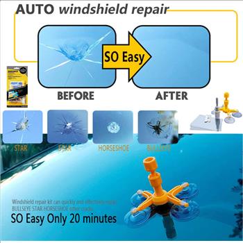Windshield Chip / Crack DIY Repair Kit