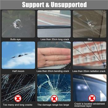 Windshield Chip / Crack DIY Repair Kit