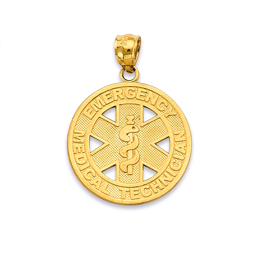 14K Yellow Gold EMT Pendant