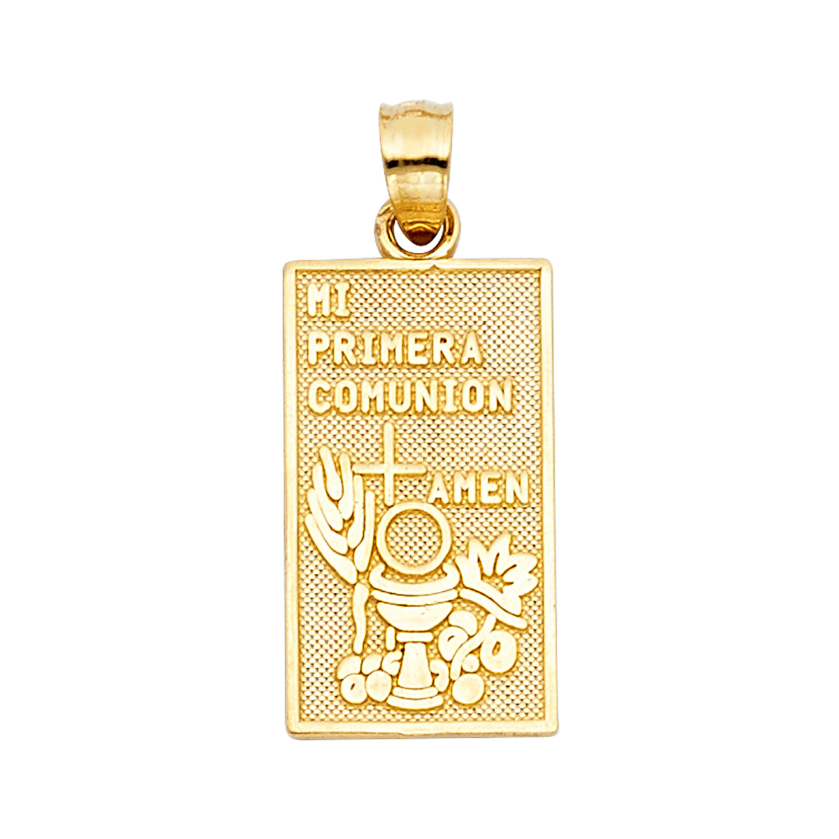 14K Yellow Gold Communion Pendant
