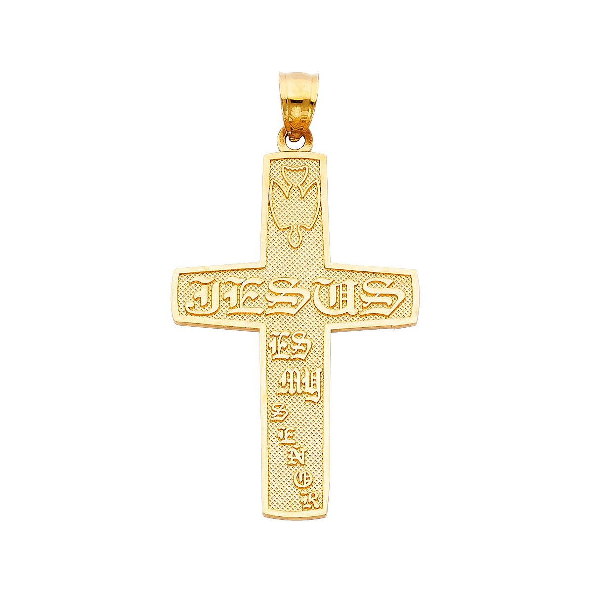 14K Yellow Gold Cross Pendant