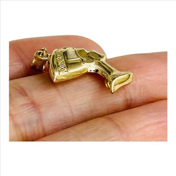 14K Yellow Gold Pharaoh Pendant