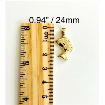 14K Yellow Gold Pharaoh Pendant