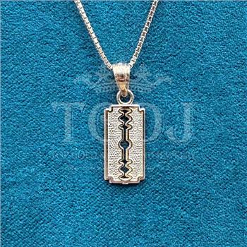 14K Yellow Gold Keyhole Pendant