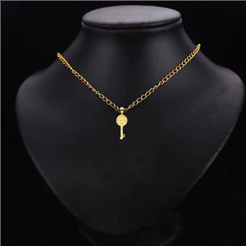 14K Yellow Gold San Benito Key Pendant