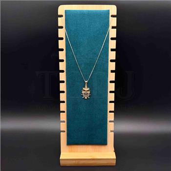 14K Tri Color Gold Religious Cross of Caravaca Pendant