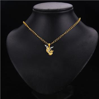 14K Two Tone Gold Saint Michael Pendant