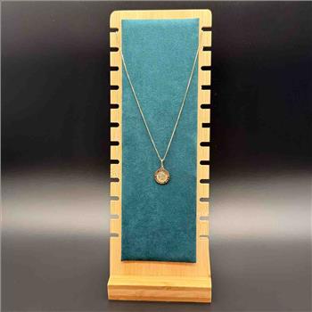 14K Yellow Gold St. Christopher Round Medal