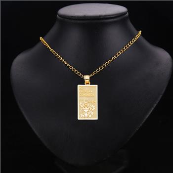 14K Yellow Gold Communion Pendant