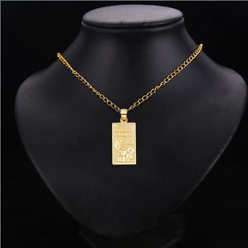 14K Yellow Gold Communion Pendant