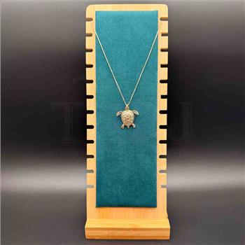 14K Yellow Gold Turtle Pendant