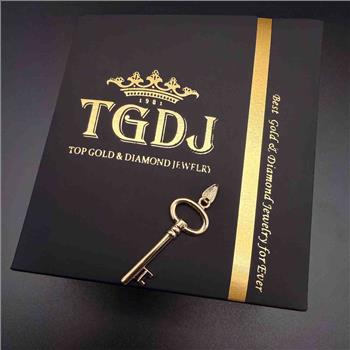 14K Yellow Gold Key Pendant