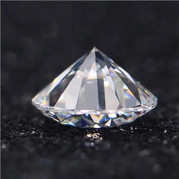 Fiery 1.2 ct GRA Moissanite Diamond Substitute Loose Stone