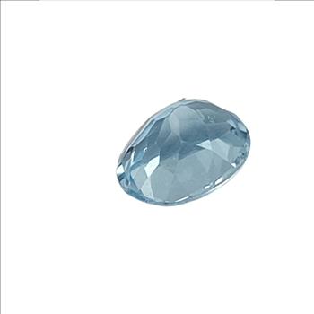 Beautiful Majestic Natural Oval Blue Topaz Stone