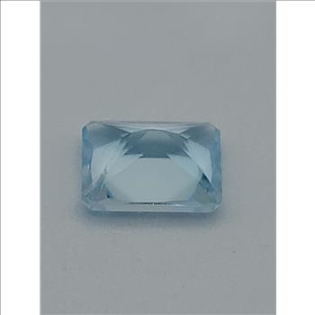 Beautiful Majestic Natural OCTAGON Blue Topaz Stone