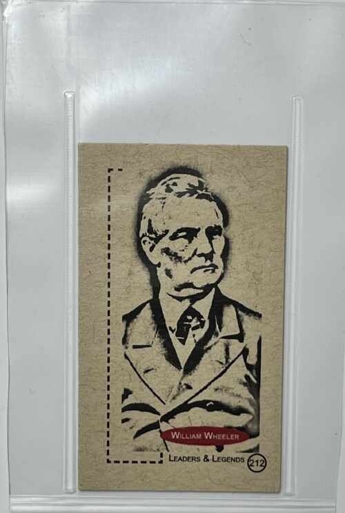 * 2011 Leaders & Legends - #720 - William Wheeler - 19th Vice President of the United States
