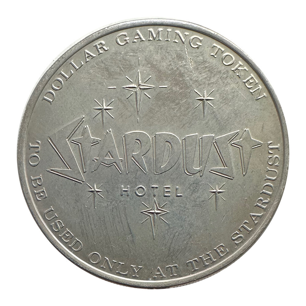 STARDUST Hotel, Las Vegas, Nevada - $1 Slot Gaming Token 1981 - Highly ...