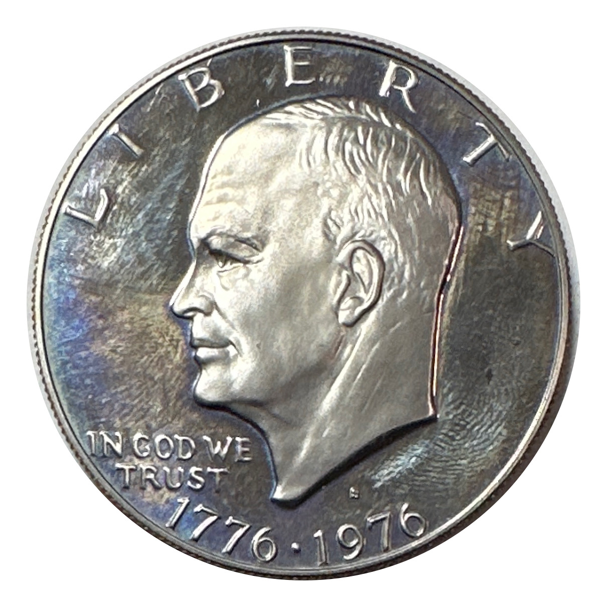 1976-S U.S. Bicentennial Eisenhower One Dollar - PROOF