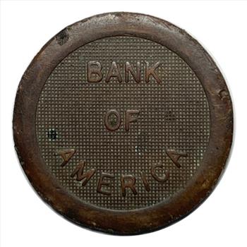 * Bank of America Courtesy Parking Token