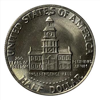 * 1976 U.S. Bicentennial Kennedy Half Dollar