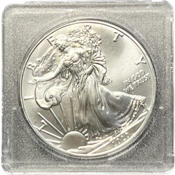 . 2020-W US Silver Brilliant Uncirculated Walking Liberty 1 oz. Fine Silver One Dollar Coin